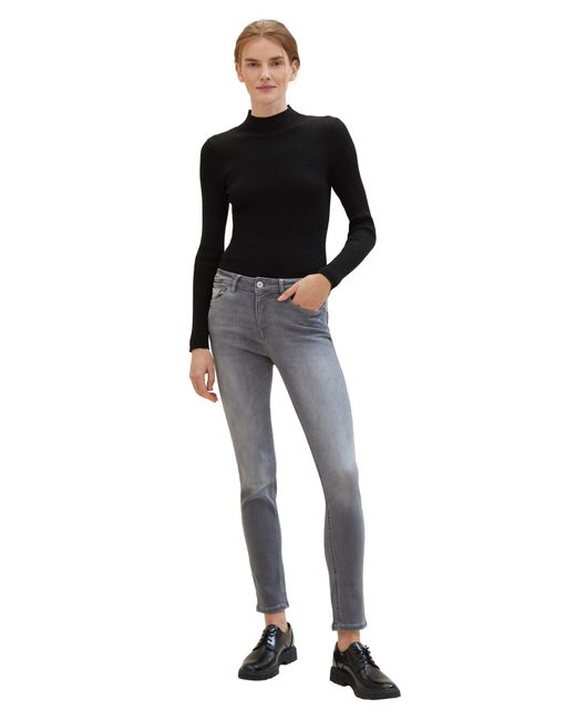 Tom Tailor Gray Fit-Jeans Kate skinny