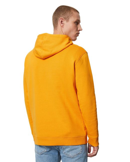 Marc O' Polo Sweatshirt aus hochwertiger Bio-Baumwolle in Orange für Herren