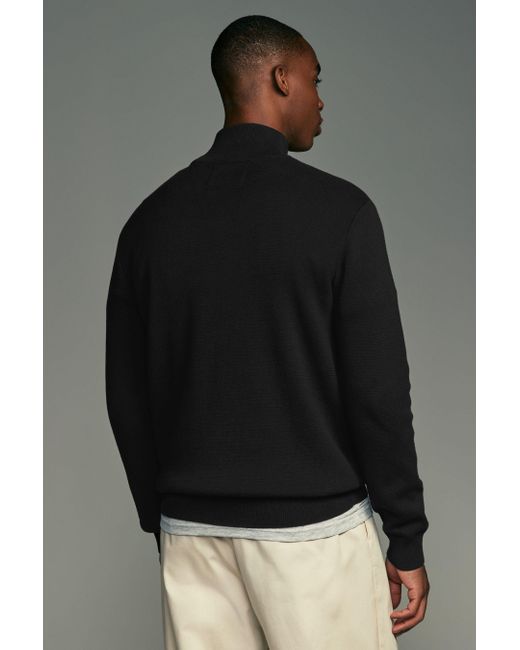 Next Strickpullover Regular Fit Premium-Troyer 2er-Pack Baumwolle (2-tlg) in Black für Herren