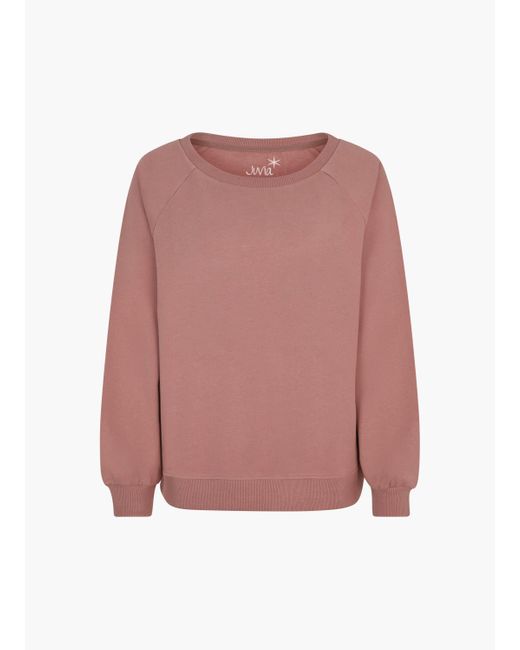 Juvia Pink Sweatshirt Saskia Fleece Sweate