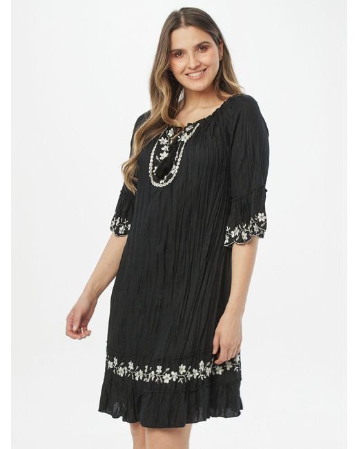 Body Needs Black Tunika Kleid Figurumspielend