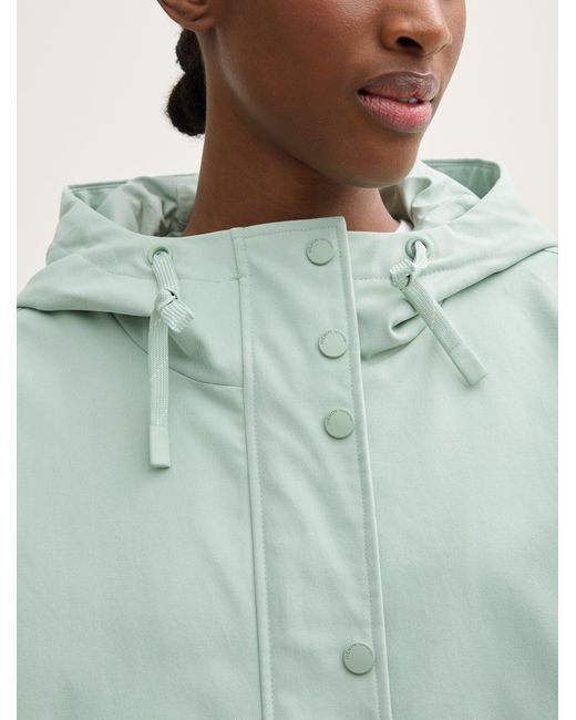 Tom Tailor Green Sommerjacke Jacke mit Kapuze