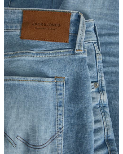 Jack & Jones Regular-fit-Jeans GLENN (1-tlg) in Blue für Herren