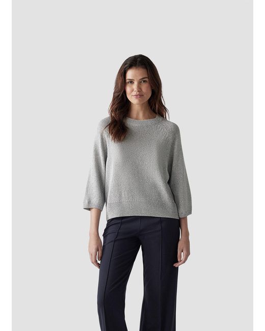 Le Comte Gray Strickpullover mit 3/4-Ärmeln