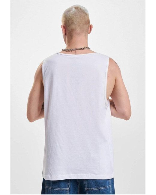 Rocawear T-Shirt Basic Tanktop in White für Herren