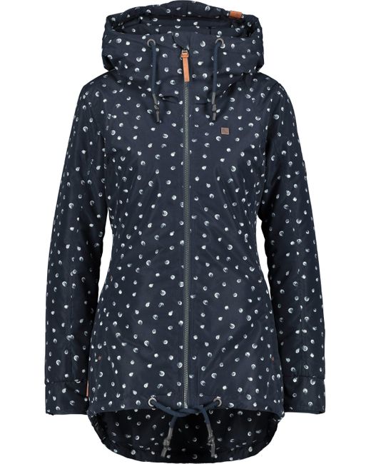 Alife & Kickin Blue Funktionsjacke LilouAK CS Jacket WOMEN mit modischem Alloverprint