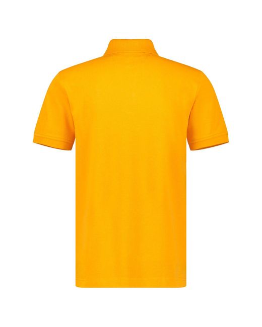 Lerros Basic Poloshirt in Yellow für Herren