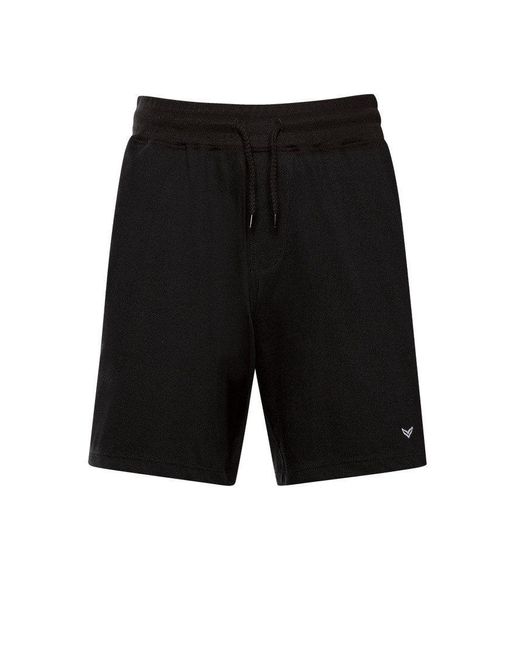 Trigema Bermudas Bermuda mit praktischem Kordelzug (1-tlg) in Black für Herren