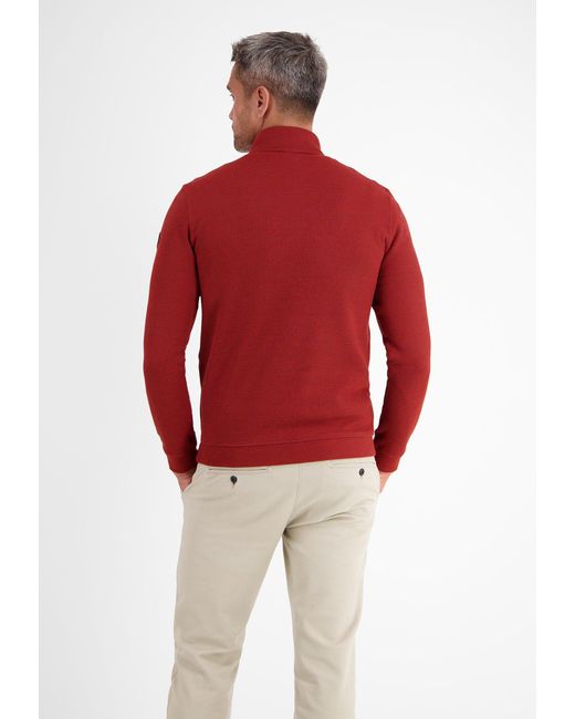 Lerros Sweatshirt Sweat-Troyer *Selanik* in Rot für Herren | Lyst DE