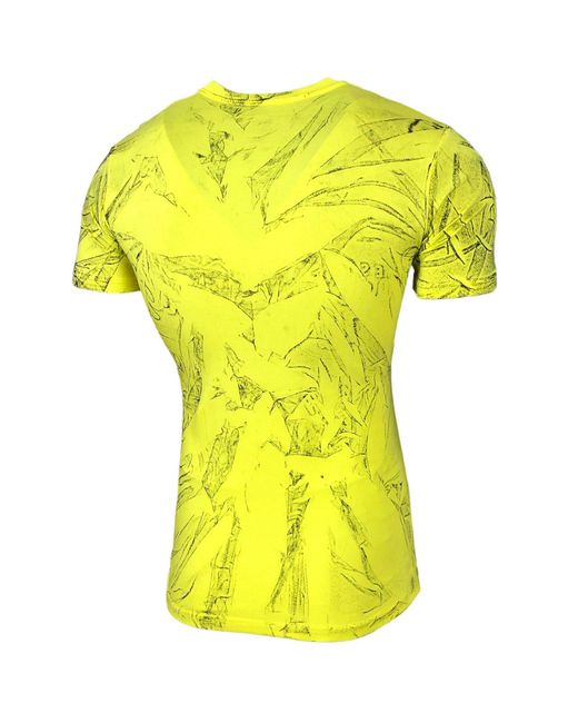 Baxboy T-Shirt »VINTAGE« mit trendigem Markenprint 10184 in Yellow für Herren