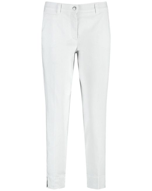 Gerry Weber White 7/8-Hose Chino KIRSTY CITYSTYLE