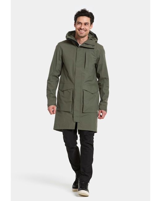 Didriksons Funktionsparka ANDREAS USX PARK 2 in Green für Herren