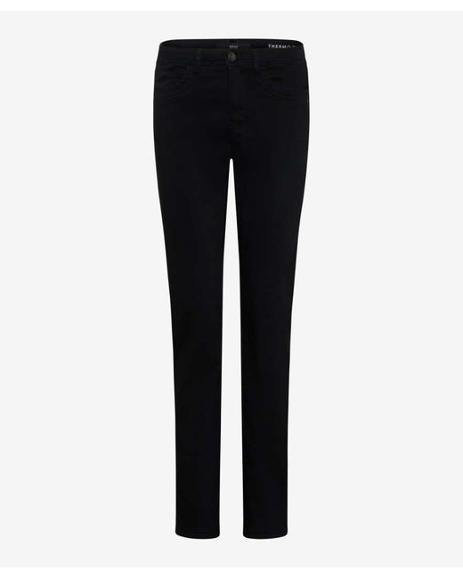 Brax 5-Pocket-Jeans Style CAROLA in Schwarz | Lyst DE