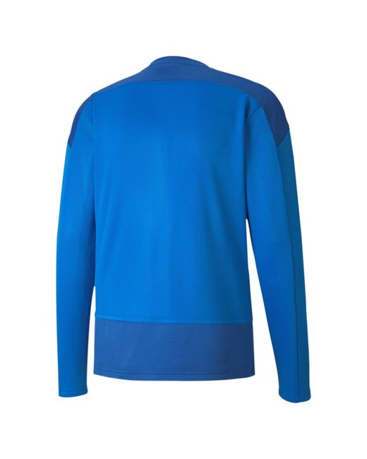 PUMA Fleecepullover Sweatshirt teamGOAL 23 Training Sweat 656478 in Blue für Herren