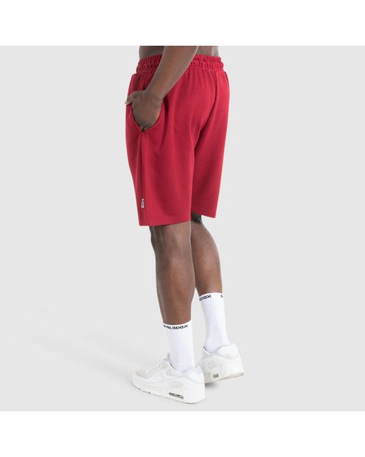 Smilodox Shorts Nate in Red für Herren