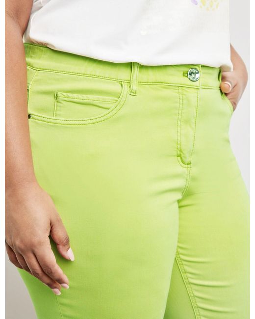 Samoon Green Stretch- Coloured mit Farbverlauf Betty Jeans