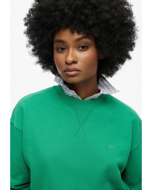Superdry Green Sweatshirt STUDIOS CREW