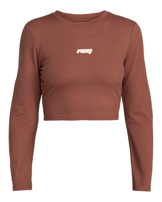 Roxy Brown Shirttop Active Collection