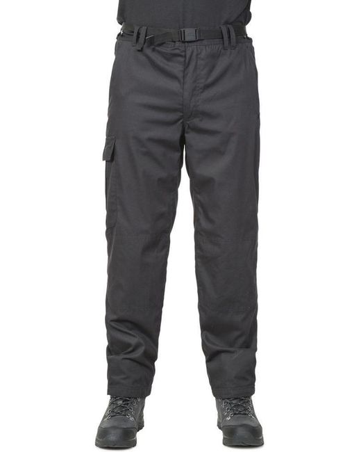 Trespass Stoffhose Clifton Thermal Trouser in Black für Herren