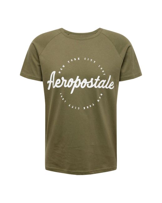 Aéropostale T-Shirt NEW YORK CITY (1-tlg) in Green für Herren
