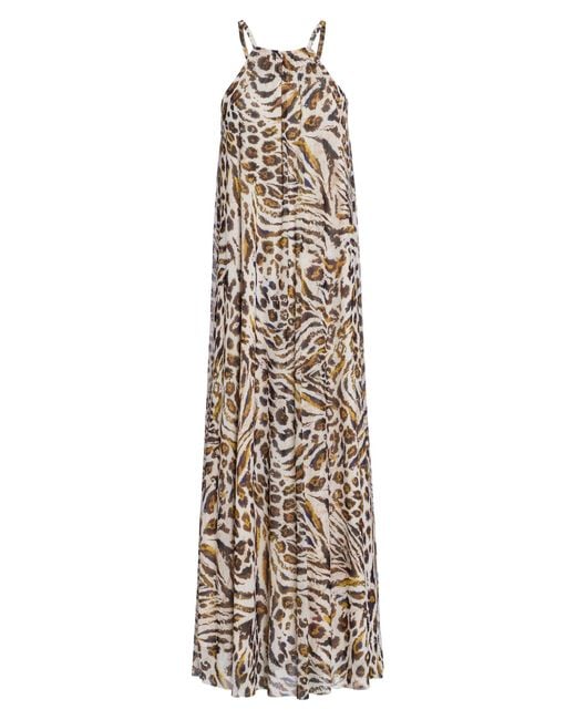 MARC AUREL Multicolor Neckholderkleid