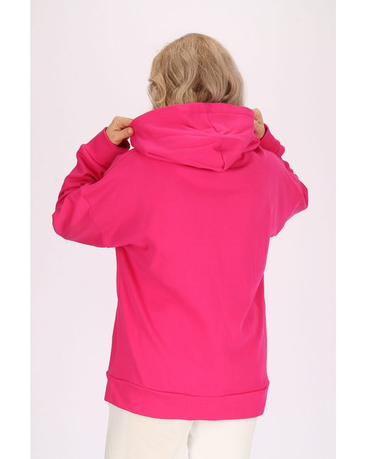 Worldclassca Pink Oversized Hoodie LUCKY Kapuzenpullover Sweatshirt NEU