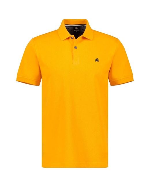 Lerros Poloshirt in Yellow für Herren