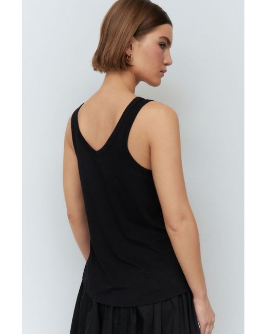 Next Black Ä Slouch-Trägertop aus Modal (1-tlg)