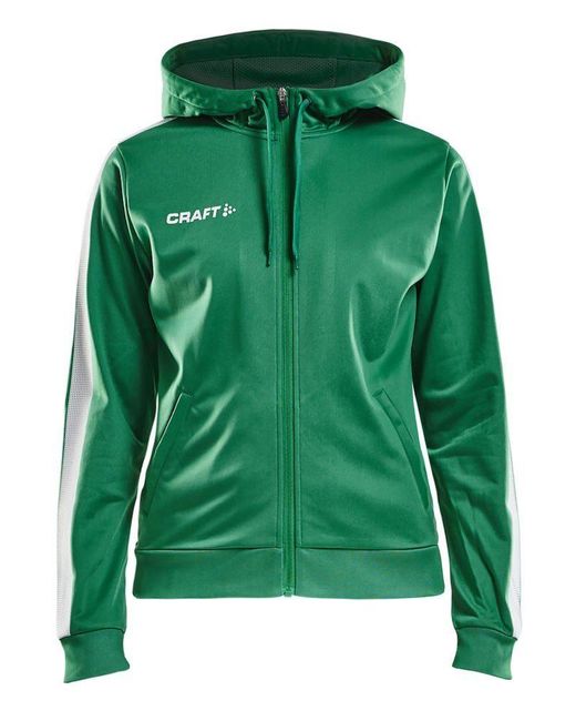 C.r.a.f.t Green Sweatshirt Pro Control Hood Jacket