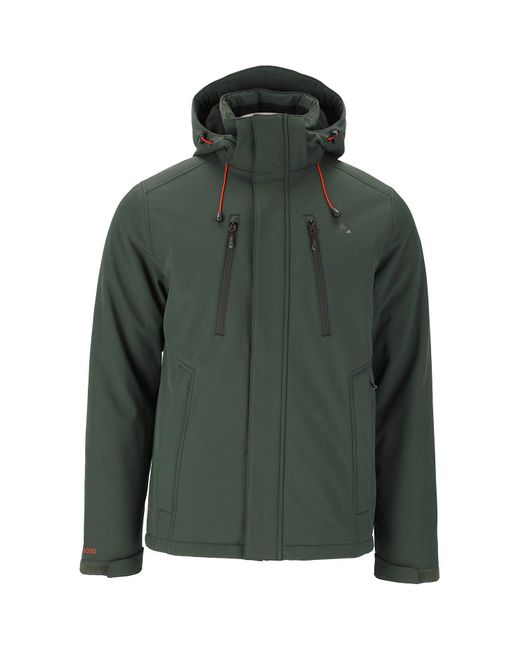 Whistles Softshelljacke Funktionsjacke Pace in Green für Herren