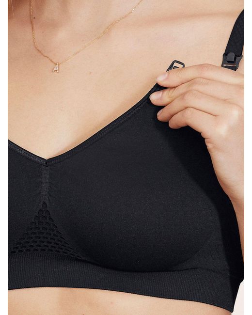 Rosa Faia Black Still BH Seamless (Stück, 1-tlg) Stillfunktion