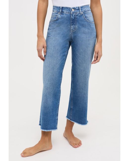 ANGELS Blue Straight-Jeans