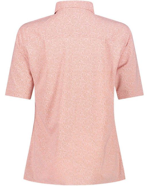 CMP Pink Outdoorbluse WOMAN SHIRT ROSE-ORCHIDEA