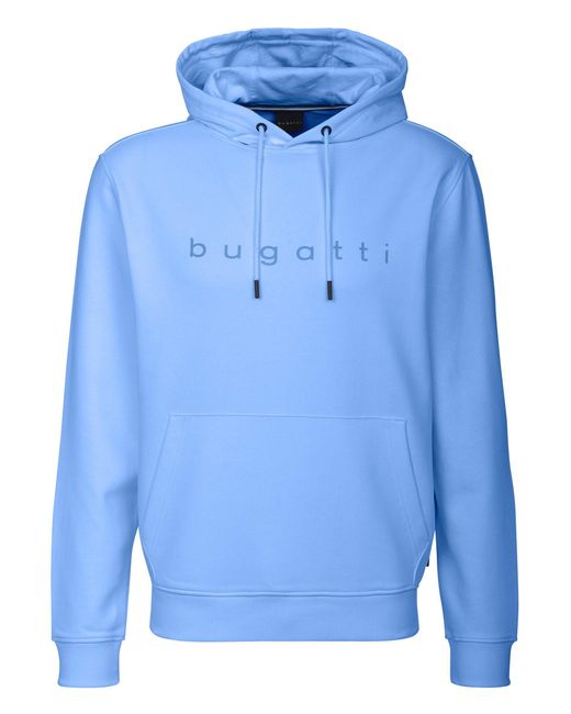 Bugatti Sweatshirt mit -Print in Blue für Herren