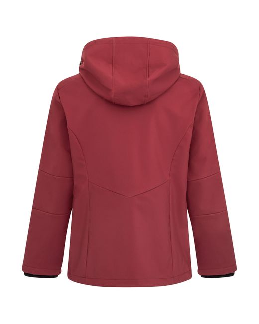 CMP Red Softshelljacke Softshell Jacke Zip Hood 3A22226CF