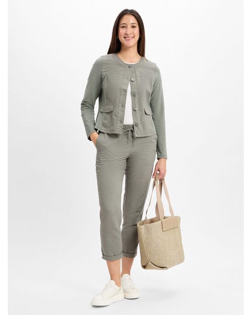 Olsen Gray Bundfaltenhose Lisa