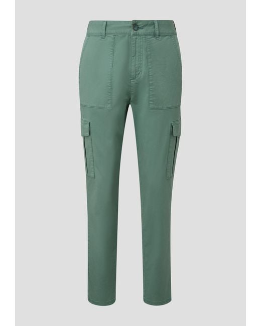 S.oliver Green 7/8-Hose Jogg Pants mit Cargotaschen