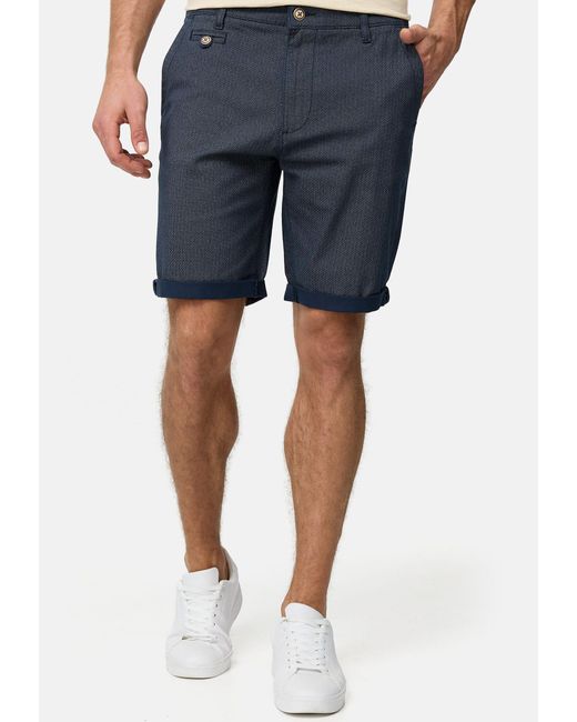 INDICODE Chinoshorts Cuba aus 100% Baumwolle in Gray für Herren