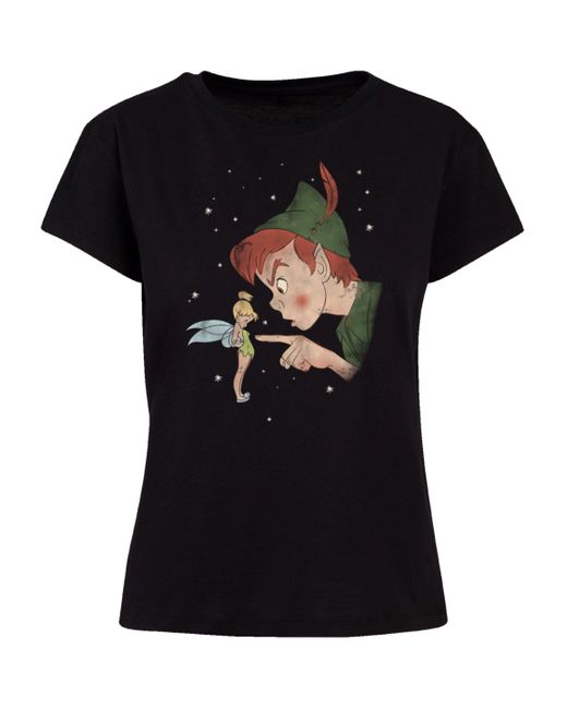 F4NT4STIC Shirt Disney Peter Pan Tinkerbell Hey You Premium Qualität in  Schwarz | Lyst DE