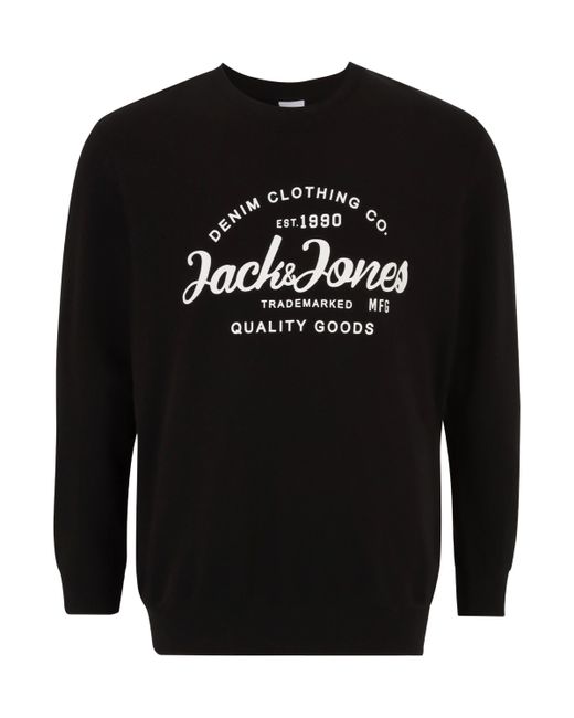 Jack & Jones Sweatshirt FOREST (1-tlg) in Black für Herren