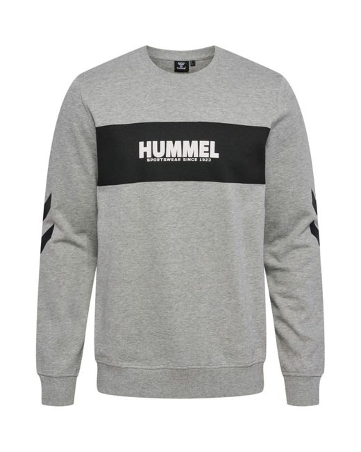 Hummel Fleecepullover Pullover hmlLEGACY SEAN 219407 in Gray für Herren