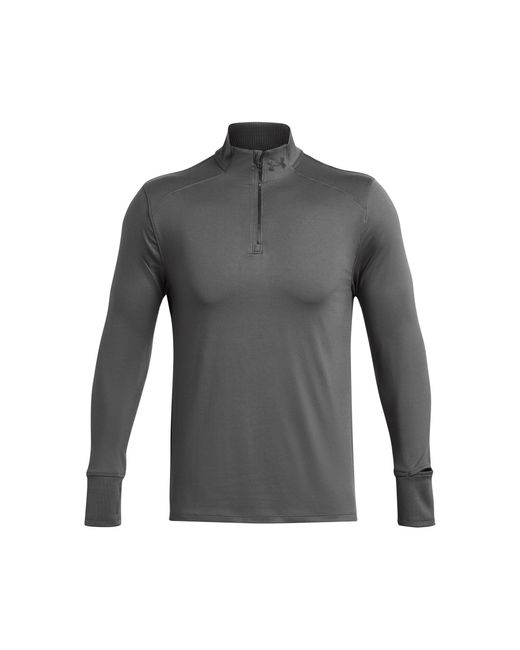 Under Armour ® Langarmshirt Qualifier Run 1/2-Zip 1379288 in Gray für Herren