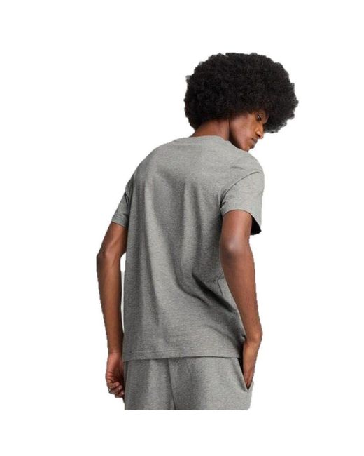 PUMA T-Shirt ESS Small No. 1 Logo Tee in Gray für Herren