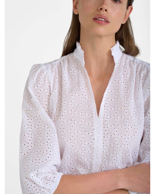 Berwin White Trachtenbluse