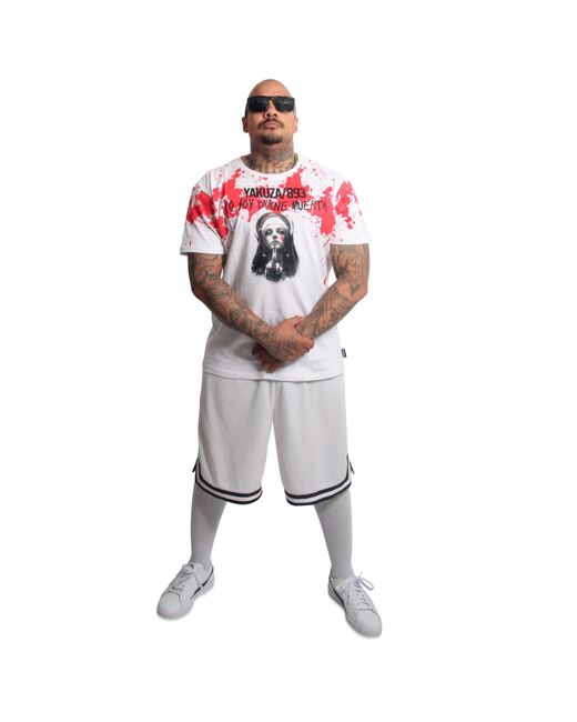 Yakuza T-Shirt Carne in Red für Herren