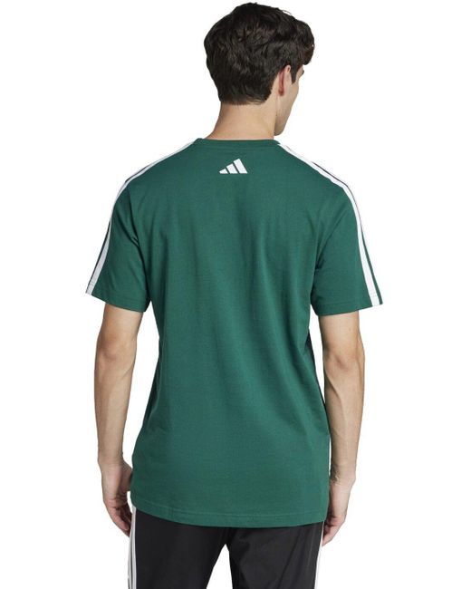 Adidas Kurzarmshirt M C COLLEG TEE CGREEN für Herren