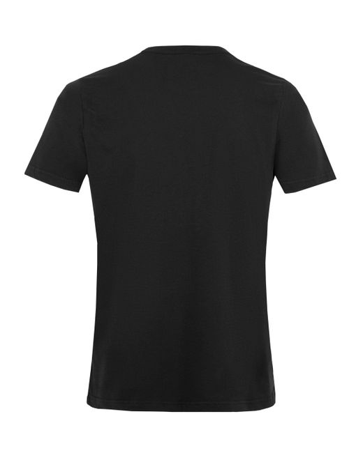 Reusch T-Shirt (1-tlg) mit angenehmem Rundhalskragen in Black für Herren