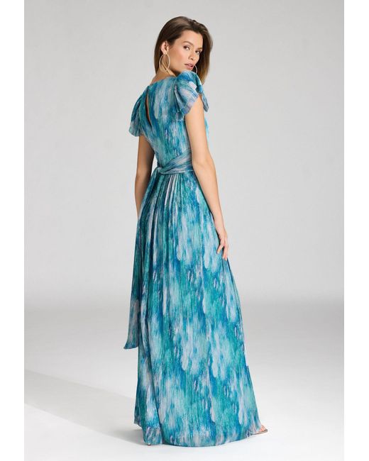 Swing Blue Abendkleid