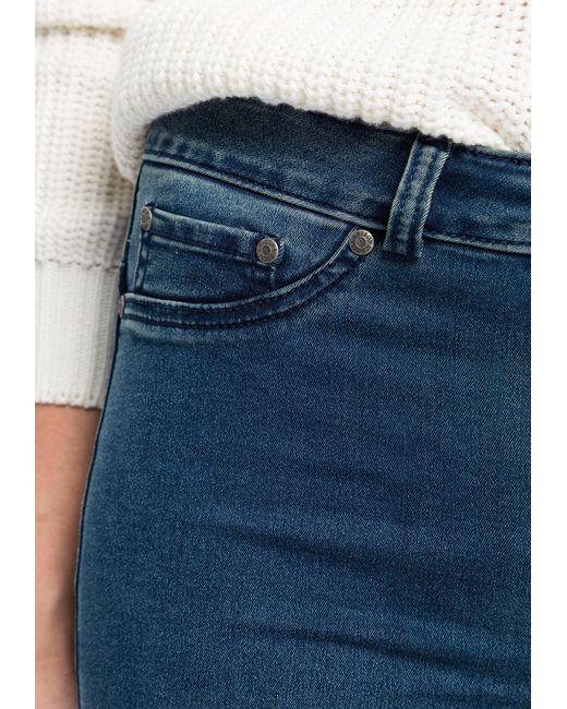Arizona Bootcut-Jeans Ultra Stretch | Shapingnähten Lyst DE High in Blau Waist mit