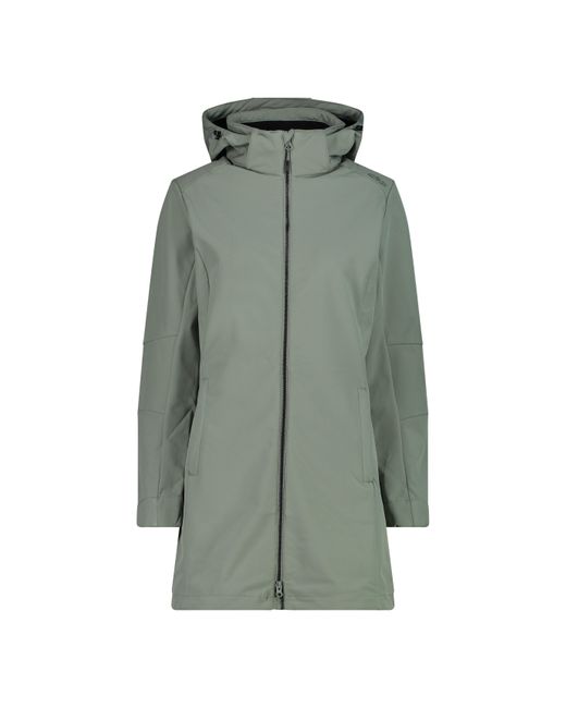 CMP Green Softshelljacke Zip Hood Softshell Coat 3A08326